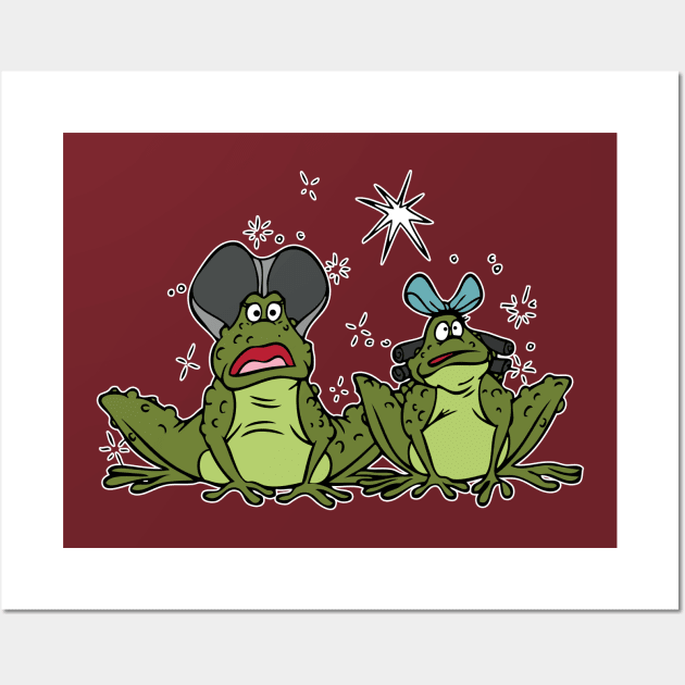 Tremaine Frogs Wall Art by old_school_designs